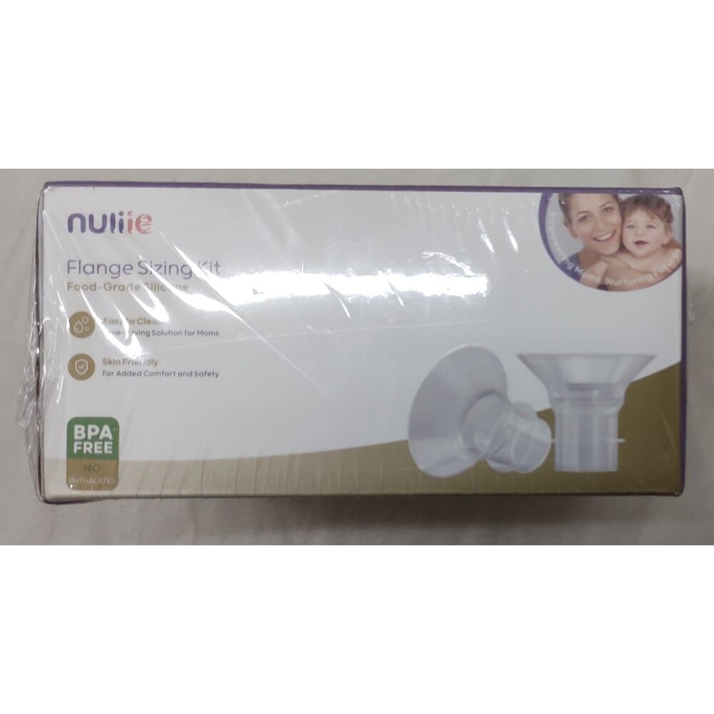 Nulle 10pcs Silicone Flange Breast Pumping Kit 13–21mm New Sealed